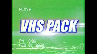 VHS Green Screen (30+ Effects / 9K Subscriber Special)