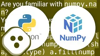 Create numpy matrix filled with NaNs