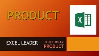 EXCEL FORMULA #109 (PRODUCT) #  Very Useful to Compute multiplication of various numbers/ data range