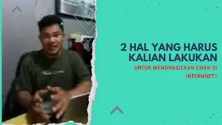 2 CARA MENGHASILKAN CUAN DARI INTERNET YANG BANYAK ORANG LAKUKAN ‼️