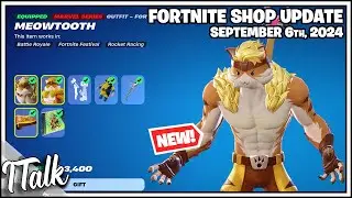 *NEW* MEOWTOOTH SET! Fortnite Item Shop [September 6th, 2024] (Fortnite Chapter 5)