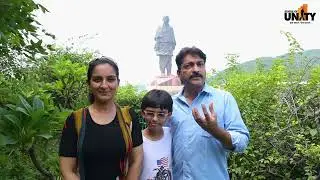 Hitu Kanodia and Mona Thiba Kanodia, recently visited the Statue of Unity