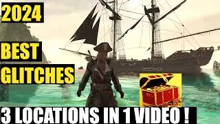 Assassins Creed 4 Black Flag - Best MONEY GLITCHES + CARGO ! 3 LOCATIONS IN 1 VIDEO ! Unlimited 2024