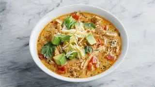 Creamy Chicken Tortilla Soup