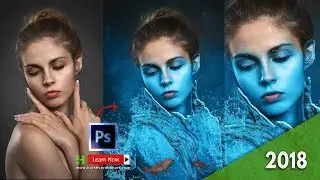 Frozen Effect Photoshop|| Frost Effect- Ice Glass Effect-Photoshop Manipulation Tutorial