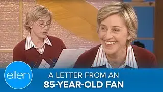 Ellen Gets a Letter from an 85-Year-Old Fan