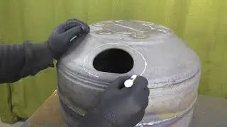 ✅ Wood Stove from Car rims DIY | Fogão a lenha feito de roda de carro | ВЕЧНАЯ ПЕЧЬ ДЛЯ ГАРАЖА !!!