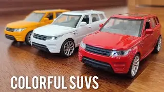 Various SUV Toy Cars