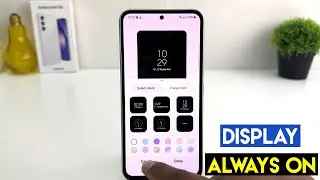 How To Enable Always On Display in Samsung Galaxy A54
