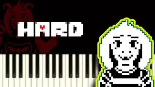His Theme (from Undertale) - Piano Tutorial