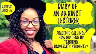 How I became a university lecturer