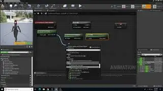 Unreal 3rd Person Player Character: Animation Blueprint