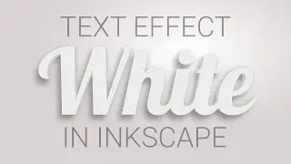 white text logo - inkscape tutorials