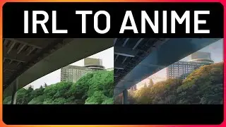 IRL to Anime With Cartoonization AI