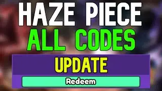 New HAZE PIECE Codes | Roblox HAZE PIECE Codes (April 2024)