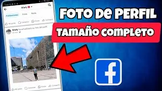 😱COMO PONER FOTOS DE PERFIL SIN RECORTAR EN FACEBOOK 2024 