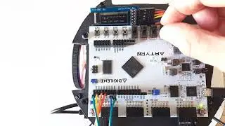 Digilent Arty S7 50 ArtyBot becomes Emubot, an educational robot for young children. Complex Path.