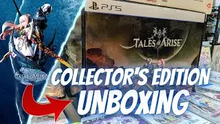 Tales of Arise Collectors Edition Unboxing - PlayStation 5 - Bandai Namco