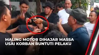 Maling Motor di Sunter Dihajar Massa Usai Dibuntuti Korban | OneNews Update