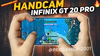 INFINIX GT 20 PRO🥶90 FPS HANDCAM PUBG/ BGMI TEST BEST GAMING PHONE #infinixgt20pro #infinix #120fps