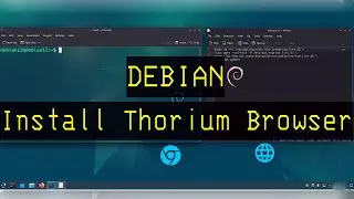 Debian Thorium Browser Installation #debian #linux #web