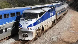 Amtrak Surfliner Single Level Trains