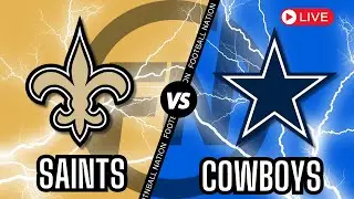 New Orleans Saints VS Dallas Cowboys - Live Stream 📺