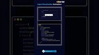 Input Placeholder Animation using Html & CSS