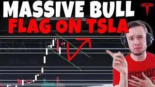 TESLA Stock - Massive Bull Flag