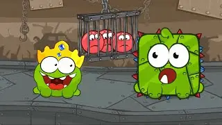 Red Ball 4 | Om Nom King In The Factory Vs Mega Om Nom Stage 3