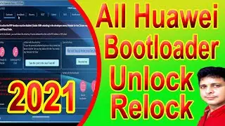 huawei unlock bootloader lock relock tool - flash bd