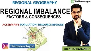 Regional Imbalance- Ackerman's Population- Resource Regions