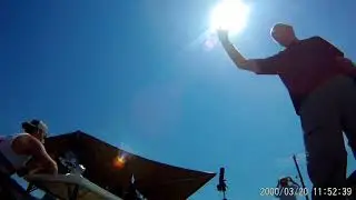 Eclipse 2017 time lapse