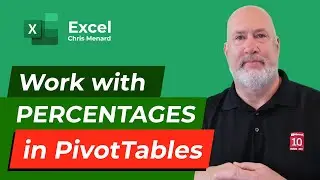 Excel PivotTables Percentages - Grand Total, Parent Row Total, and Parent Total