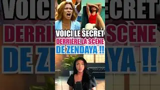 VOICI LE SECRET SUR LA SCÈNE HORRIBLE DE ZENDAYA 😨😱 #shorts