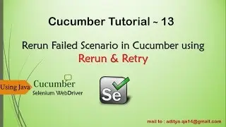 Rerun Failed Scenarios in Cucumber Different Ways