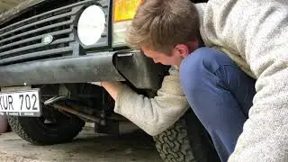 Classic Range Rover LSE bumper restoration