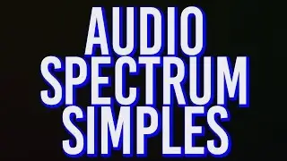 Como fazer AUDIO SPECTRUM simples - TUTORIAL AFTER EFFECTS