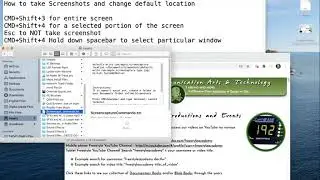 MAC 11 Change Screenshot Save Location
