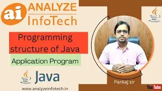 Programming Structure of Java( Application Program)