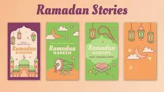 Ramadan Stories TikTok Reels (After Effects template)