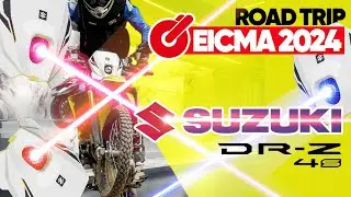 Quoi de neuf chez Suzuki ? (DR-Z4 enduro et SM) - EICMA 2024