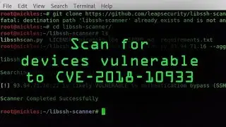 Scan for Devices Vulnerable to the Libssh Exploit [Tutorial]