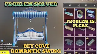 problem in placing Bey cove romantic swing solved🤩✓pubg home | Romantic swing problem Pubg home