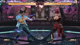 Kazuya Fights Crazy Lost Blood Lidia Player!