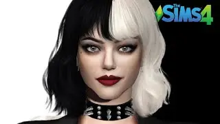 EMMA STONE as Cruella 🐾 | The Sims 4 + DOWNLOAD