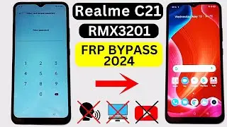 Realme C21 FRP Bypass 2024 | Realme (RMX3201) 1 Click Google Account Bypass Without PC 100% Solution