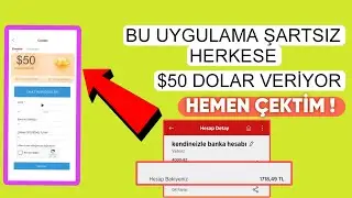 $50 KAZANDIM ( hemen hesabıma çektim ) İNTERNETTEN PARA KAZANMA 2025