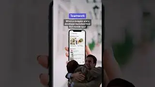 When a designer & a developer joined forces to launch their first app! 💻📱#designer #engineer