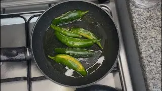 Easy Bharwa Mirchi - Stuffed Green Chilies | Gujarati style Bharli Mirch |Side Dish for Dinner/lunch